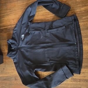 Dark Gray Women's North Face Fitted Jacket - Small